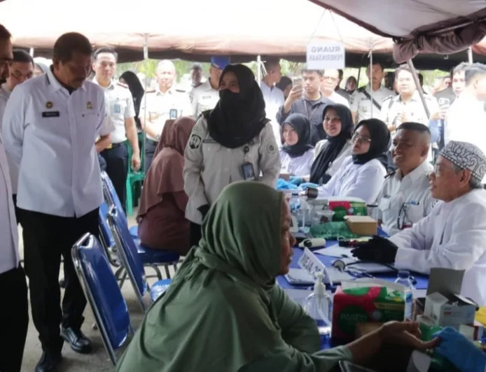 Lapas Cibinong Gelar Bantuan Sosial dan Pemeriksaan Kesehatan Gratis untuk 5.000 Warga