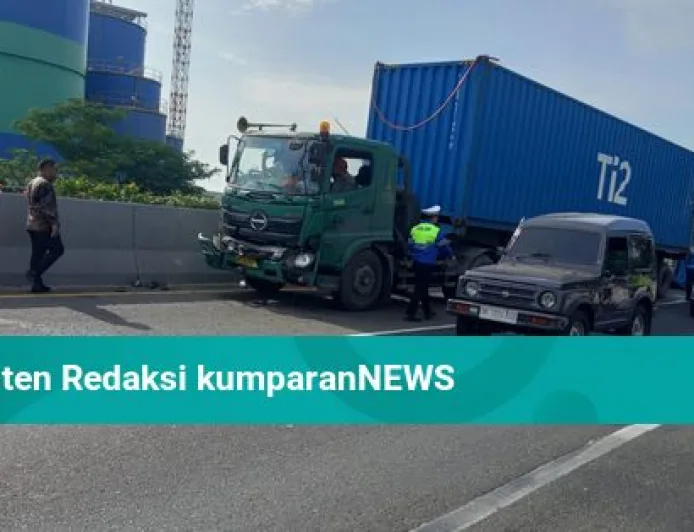7 Kendaraan Tabrakan Beruntun di Tol Belawan Medan, 1 Luka Ringan
