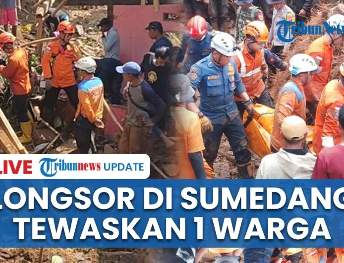 Banjir dan Longsor di Sumedang: 1 Korban Tewas Tertimbun Rumah