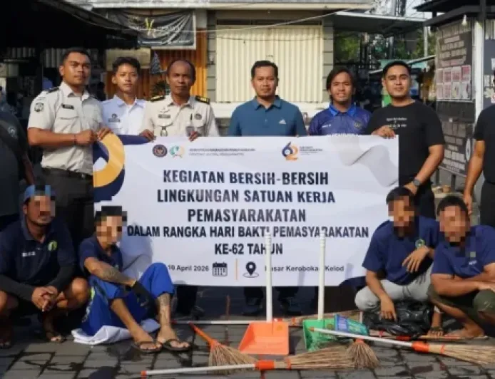 Lapas Kerobokan Gelar Aksi Bersih Lingkungan, Tingkatkan Kepedulian Sosial Warga Binaan