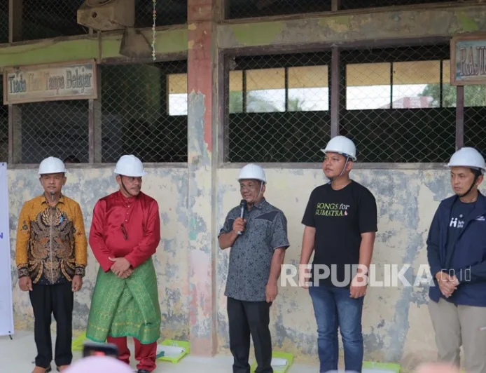 Pemda Aceh Tamiang Kolaborasi dengan Lembaga Kemanusiaan Renovasi Sekolah Terdampak Banjir