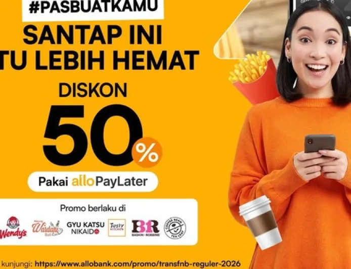 Allo Paylater Diskon 50% Nongkrong di Mall, Promo Sampai 2026