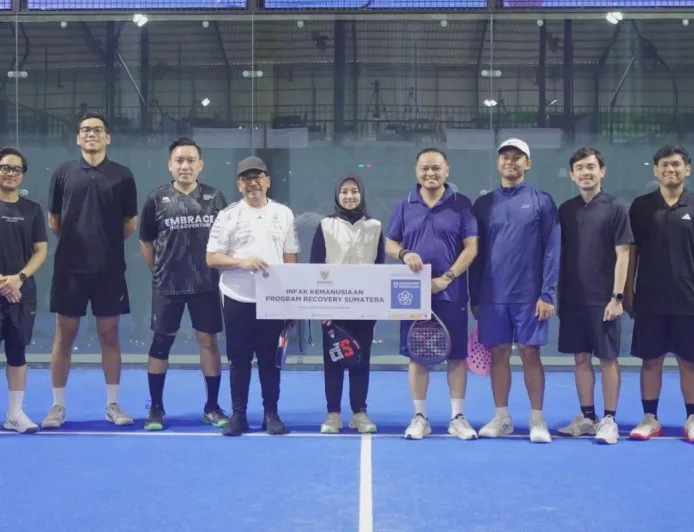 Baznas Gandeng Komunitas Padel untuk Charity Padel Tournament Pulihkan Negeri