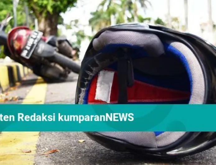 Motor Tabrak Pembatas Jalan dan Terjun ke Sungai di Banyumas, 1 Orang Hilang