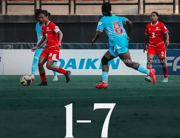 Hasil Timnas Putri Indonesia vs Kongo FIFA Series 2026: Kalah Telak 1-7