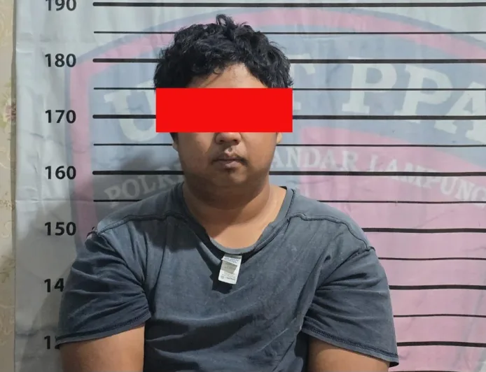 Polresta Bandar Lampung Tangkap Driver Ojol Pelaku Begal Payudara di Kedaton