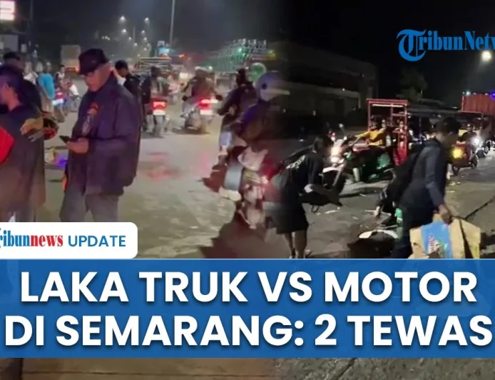 Kecelakaan Maut Truk Boks Tabrak Pemotor di Ngaliyan Semarang, 2 Tewas