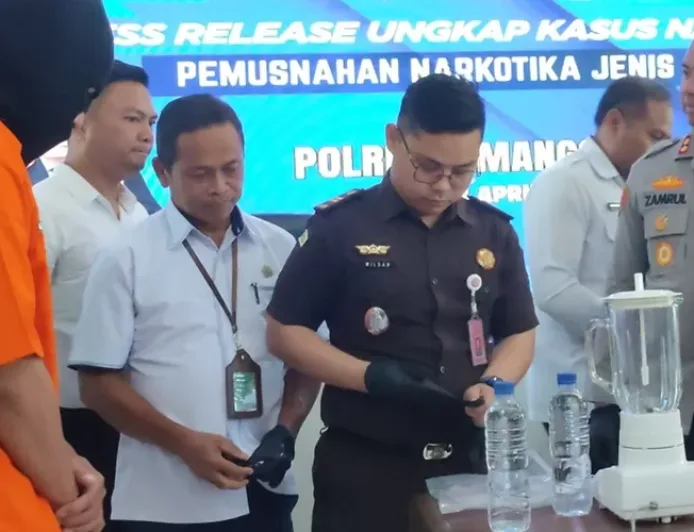 Jaringan Sabu Jakarta-Bali Digulung, 144 Gram Dimusnahkan di Polres Temanggung