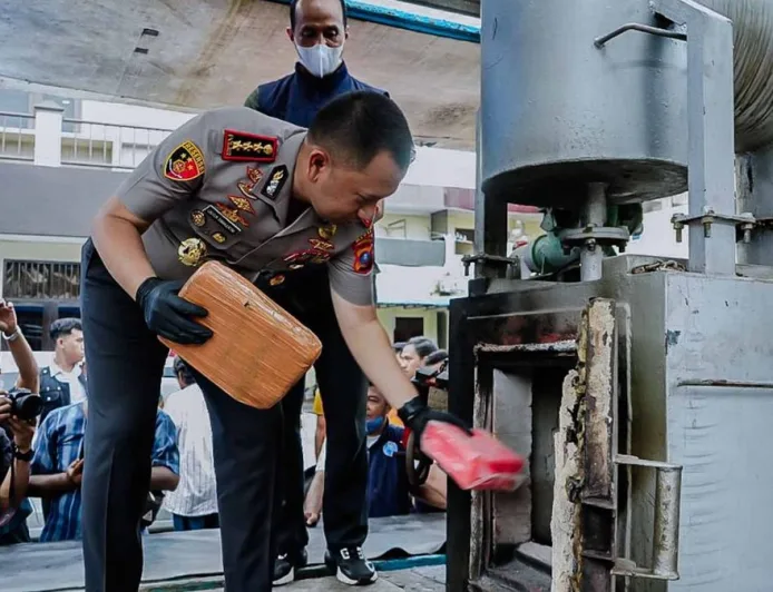 Polrestabes Medan Sikat Narkoba dan Judi, Gulung 119 Kasus Kriminal Saat Lebaran