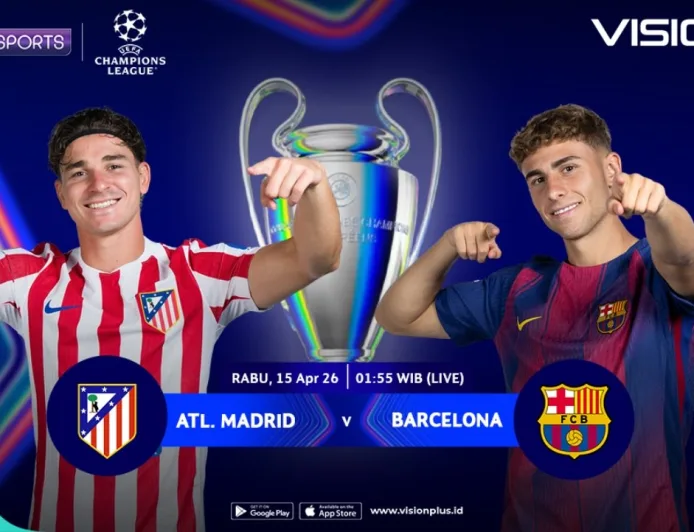 Jadwal dan Link Live Streaming Atletico Madrid vs Barcelona Liga Champions 2025-2026