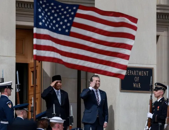 Sjafrie Sjamsoeddin dan Menhan AS Pete Hegseth Sepakat Tingkatkan Kemitraan Pertahanan