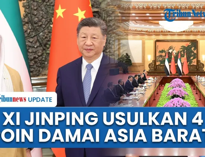 Xi Jinping Usulkan 4 Poin Perdamaian Asia Barat, Tegaskan Kedaulatan dan Hukum Internasional