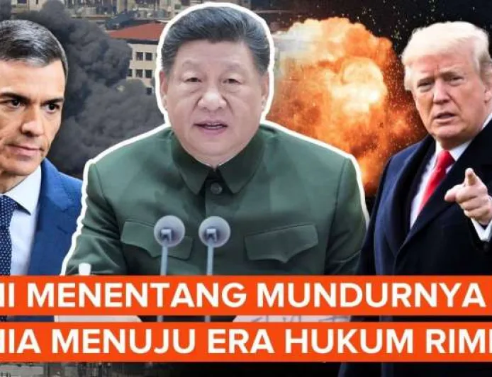 Xi Jinping Sindir AS di Depan PM Spanyol: Menentang Dunia Menuju Hukum Rimba