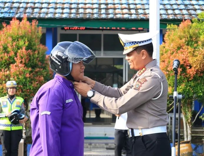 Dit Lantas Polda Babel Edukasi Siswa SMAN 3 Pangkalpinang Tekan Kecelakaan Remaja