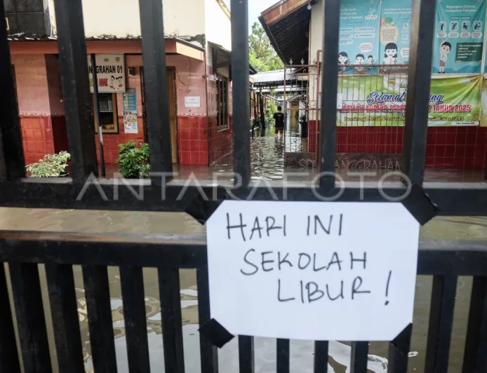 Sekolah di Sukoharjo Diliburkan Akibat Banjir, Aktivitas Belajar Terganggu