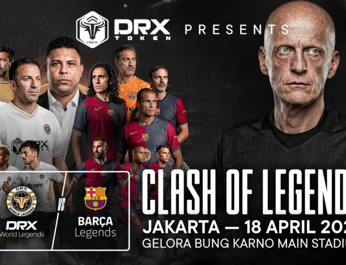 Legenda Barcelona dan Bintang Dunia Siap Guncang Clash of Legends 2026 di SUGBK