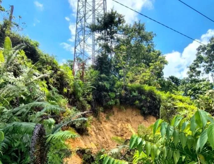 Bupati Barut Instruksikan Penanganan Darurat Tower Sikui Terancam Longsor
