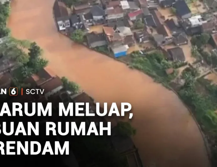 Banjir Luapan Sungai Citarum di Kabupaten Bandung Meluas, Ribuan Rumah Terendam