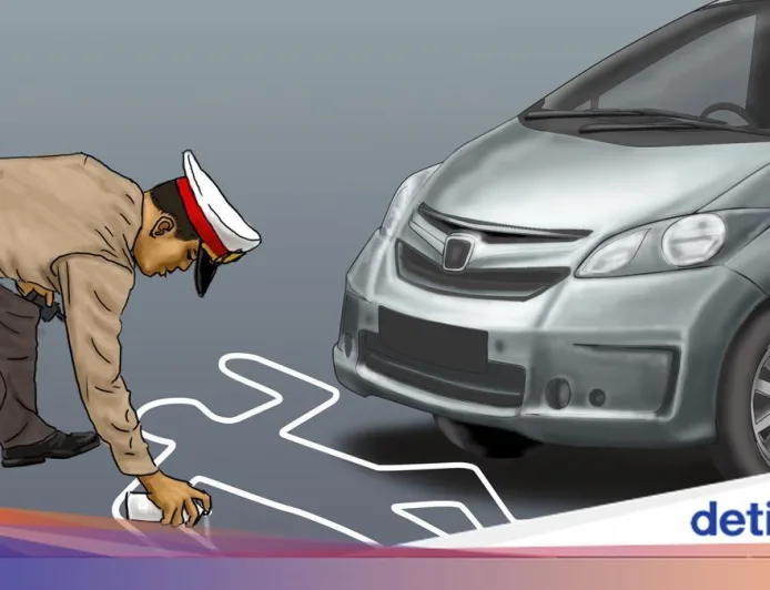 Pasukan Oranye Tewas Tertabrak Mobil saat Nyapu di Pasar Minggu Jakarta Selatan