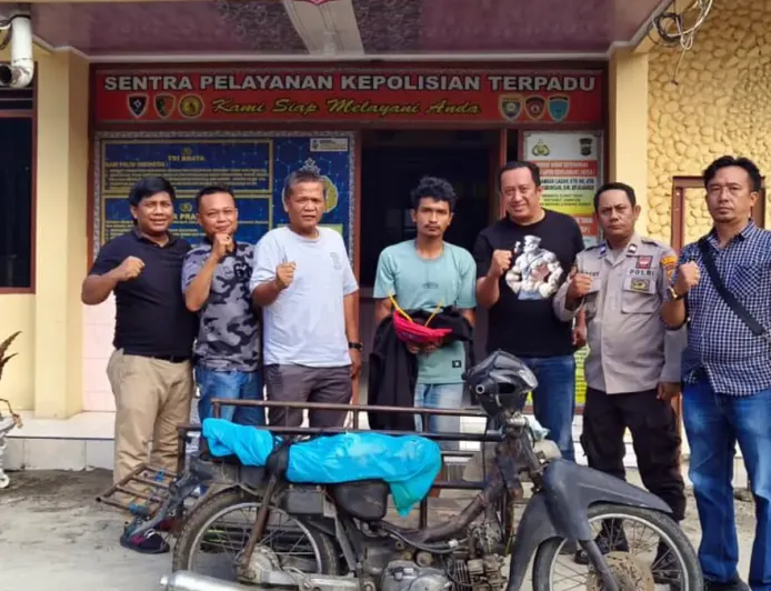 Penarik Becak Curi Jemuran di Rumah Polisi Simalungun, Dibekuk Setelah 9 Hari Diburu