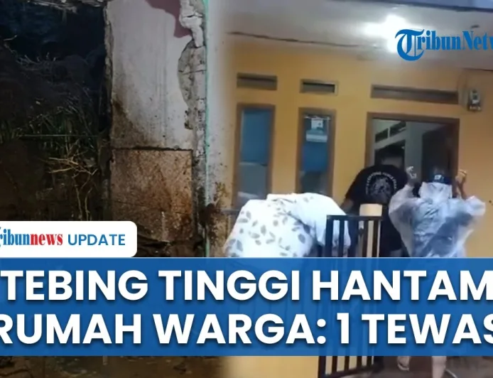 Longsor Tebing Tinggi Hantam Perumahan Sukabumi: 1 Tewas & Bangunan Runtuh