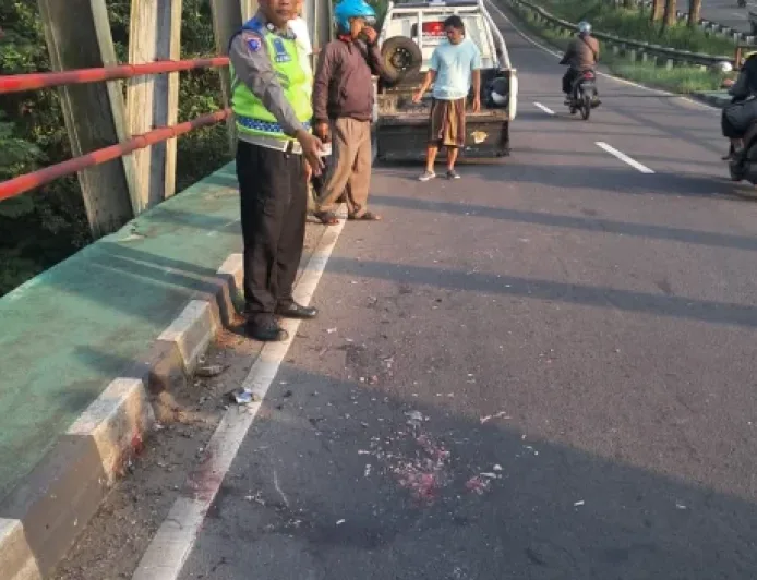 Gagal Salip Truk di Jembatan Kalitanggi, Pelajar Boyolali Tewas Tragis