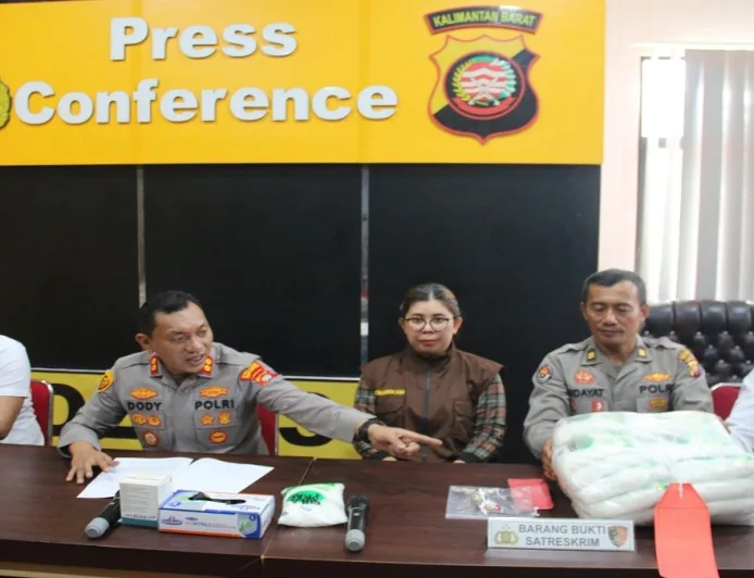 Polres Singkawang Ungkap 6 Kasus Kriminal, Pelaku Curanmor Ditangkap Kembali