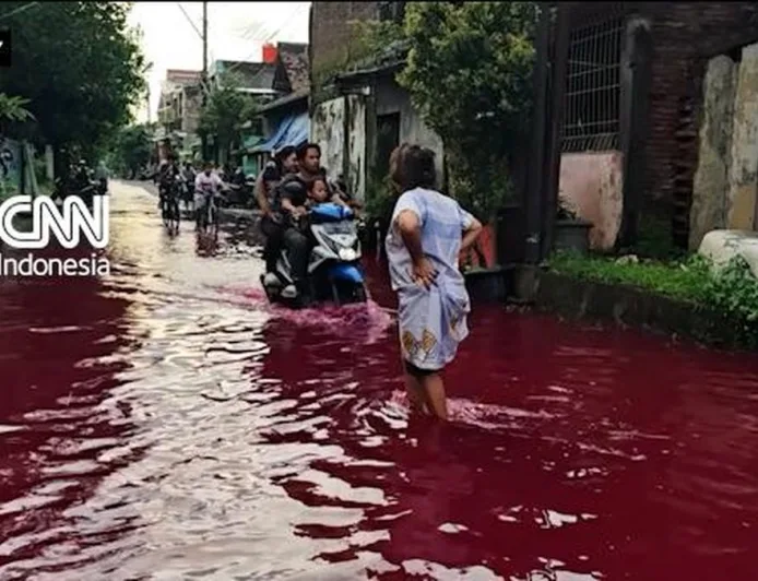 Banjir Merah di Solo: Penyebab, Dampak, dan Fakta Limbah Pewarna Pakaian