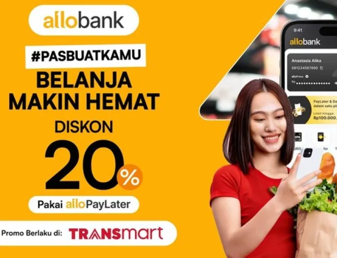 Belanja Hemat di Transmart dengan Allo Paylater, Diskon 20% dan Cashback 5%