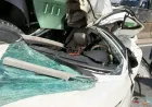 Kecelakaan Beruntun di Jalan Pham Van Dong: Mobil Hancur, 3 Orang Dirawat Rumah Sakit