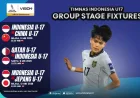 Jadwal Lengkap dan Link Live Streaming Timnas Indonesia U-17 di Piala Asia U-17 2026