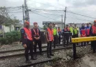 KAI Daop 1 Jakarta Tutup Pelintasan Sebidang Liar untuk Tekan Risiko Kecelakaan