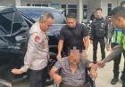 Kapolres Melawi Sigap Evakuasi Korban Kecelakaan Tunggal dengan Kendaraan Dinas