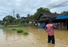 Curah Hujan Tinggi Picu Banjir di Tiga Kecamatan Hulu Sungai Tengah