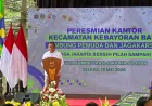 Embung Jagakarsa dan Pemuda Resmi Dibuka Pramono, Cegah Banjir Jaksel