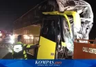 Kecelakaan Bus Study Tour SMPN 2 Brangsong di Tol Cipali Tewaskan 1 Orang