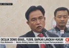 WNI Diculik Zionis Israel: Yusril Siapkan Langkah Hukum Tegas