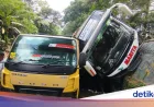 Bus ke Kampung Rambutan Kecelakaan di Cianjur, 20 Penumpang Luka-luka
