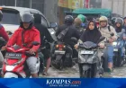 Akses Baleendah-Dayeuhkolot Banjir: Jalanan Macet, Banyak Motor Mogok, Warga: Terpaksa Bolos Kerja