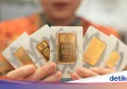 Harga Emas Hari Ini Turun Rp 13.000/Gram!