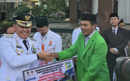 Pemkab Tanah Laut Alokasikan Rp2,23 Miliar untuk Parpol, Gerindra Terbesar