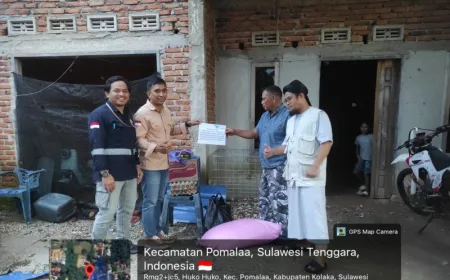 Vale IGP Pomalaa Gerak Cepat Bantu Korban Puting Beliung dan Banjir di Pomalaa