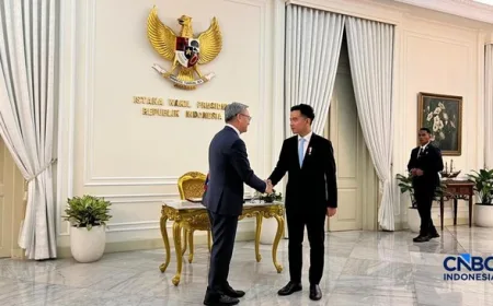 Gibran Terima Deputi PM Laos, Bahas Investasi Pupuk dan Pemberantasan Scam