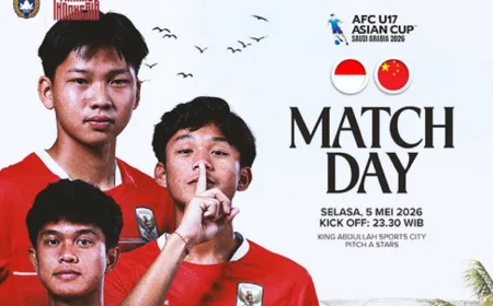 Timnas Indonesia U-17 Menang 1-0 atas China, Masyarakat Malaysia Justru Sombong