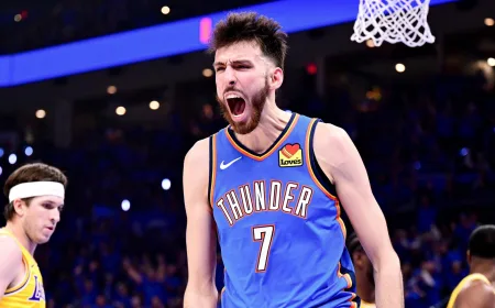 Thunder Mendominasi Gim 1 Semifinal Wilayah Barat dan Kalahkan Lakers 108-90