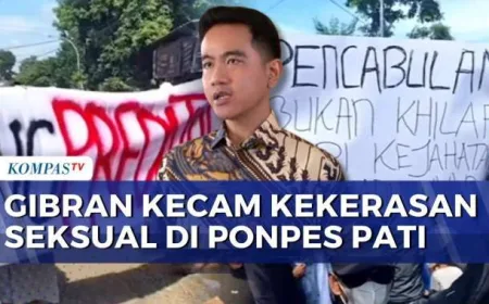 Wapres Gibran Kecam Kekerasan Seksual di Ponpes Pati, Janji Proses Hukum Tegas