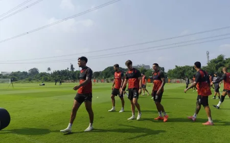 Persija Jakarta Tingkatkan Latihan Kombinasi Jelang Laga Krusial Lawan Persib Bandung