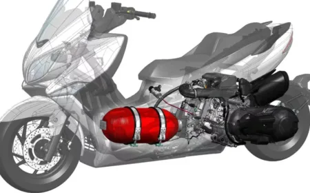 Toyota Kembangkan Skuter Hidrogen Berbasis Suzuki Burgman dengan Sistem Swap Tabung