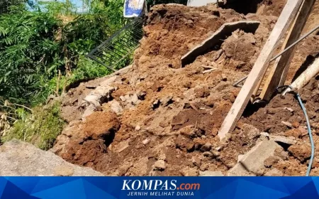 Tanah Longsor Tutup Jalan di Buleleng, Akses Warga Lumpuh Total
