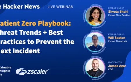 Webinar Patient Zero: Cara Mematikan Serangan Stealth dengan Satu Klik